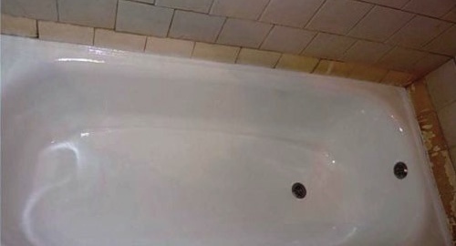 Реставрация ванны жидким акрилом | Воробьёвы горы